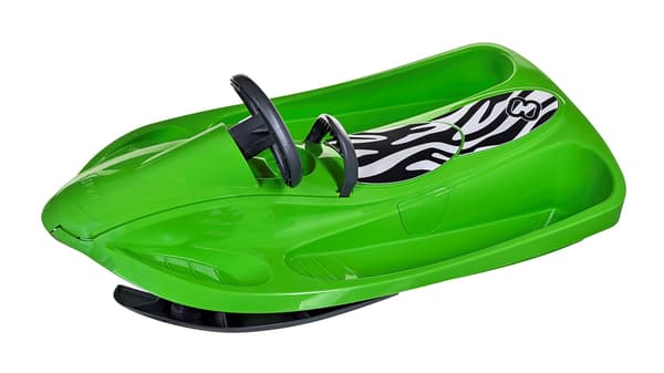 Hamax Sno Zebra ski grøn/grå