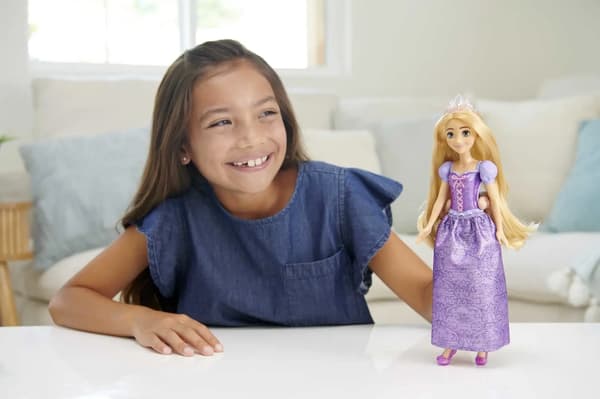 Docka Prinsessor Disney Rapunzel Rörlig 29 cm