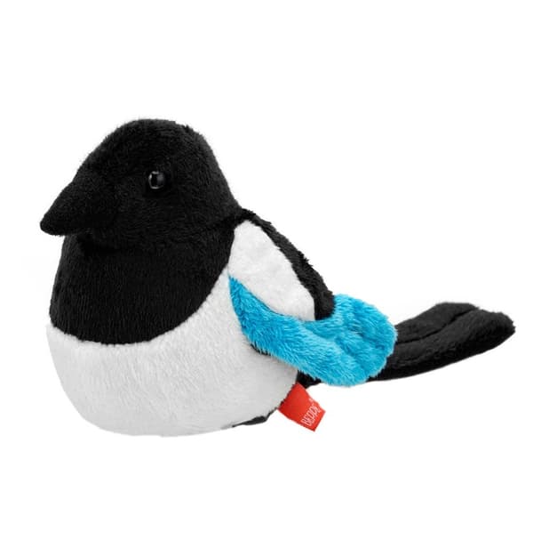 Skade fuglemaskot 13 cm