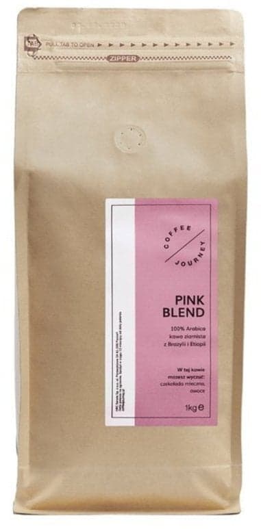 Kahvipavut Coffee Journey Pink Blend 1 kg