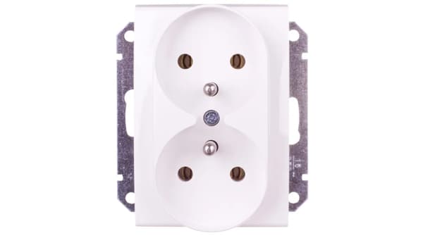 Schneider Electric Kaksoispistorasia maadoituksella 16A kerma - SDN2800923