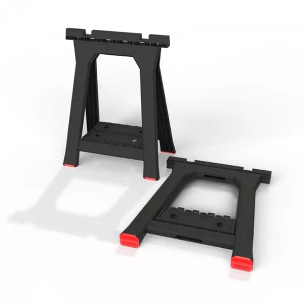 Verkstadställningsbock 175kg 79x58cm 2 stycken QBRICK SYSTEM