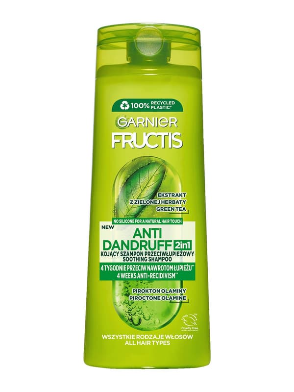 Garnier FRUCTIS Shampoo 2i1 Grøn 400 ml
