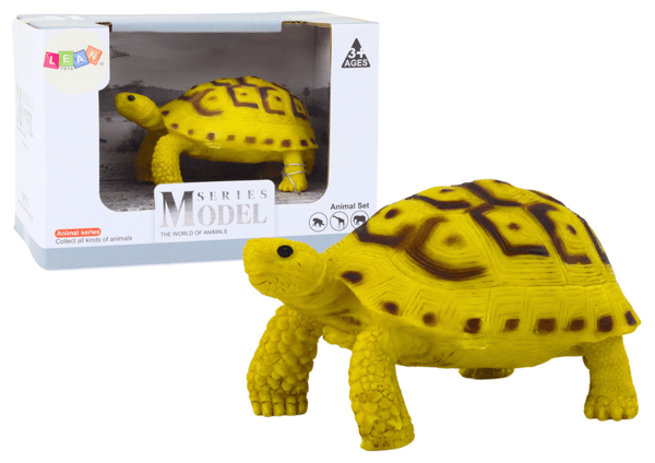 Samlerfigur Skildpadde Krybdyr Gul Brun D