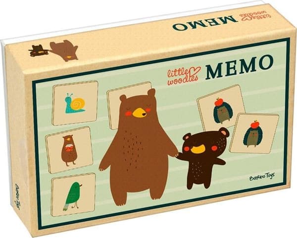 Memory, Memoryspel för barn, Little Woodies