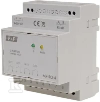4Z 16A Relæudvidelsesmodul med MODBUS RTU MAX-MR-RO-4 udgang
