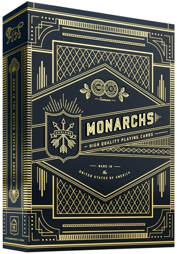 Theory Blue Monarchs Pokerkortspil