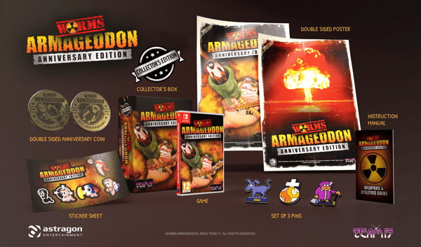 Worms Armageddon Anniversary Edition (Nintendo Switch)