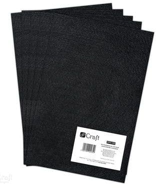 DP Craft Polyesterfilt A4 Svart DPFC-025
