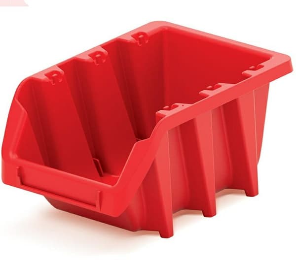 4 BINEER PITKÄÄ KYVETTIÄ 12 KPL PUNAINEN 190x77x120mm