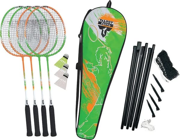 Talbot Torro Badminton Sæt 4 Attacker Plus