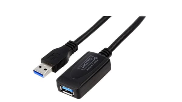 DA-73104 USB 3.0-kabel med USB-forstærker A USB-stik A-stik 5m