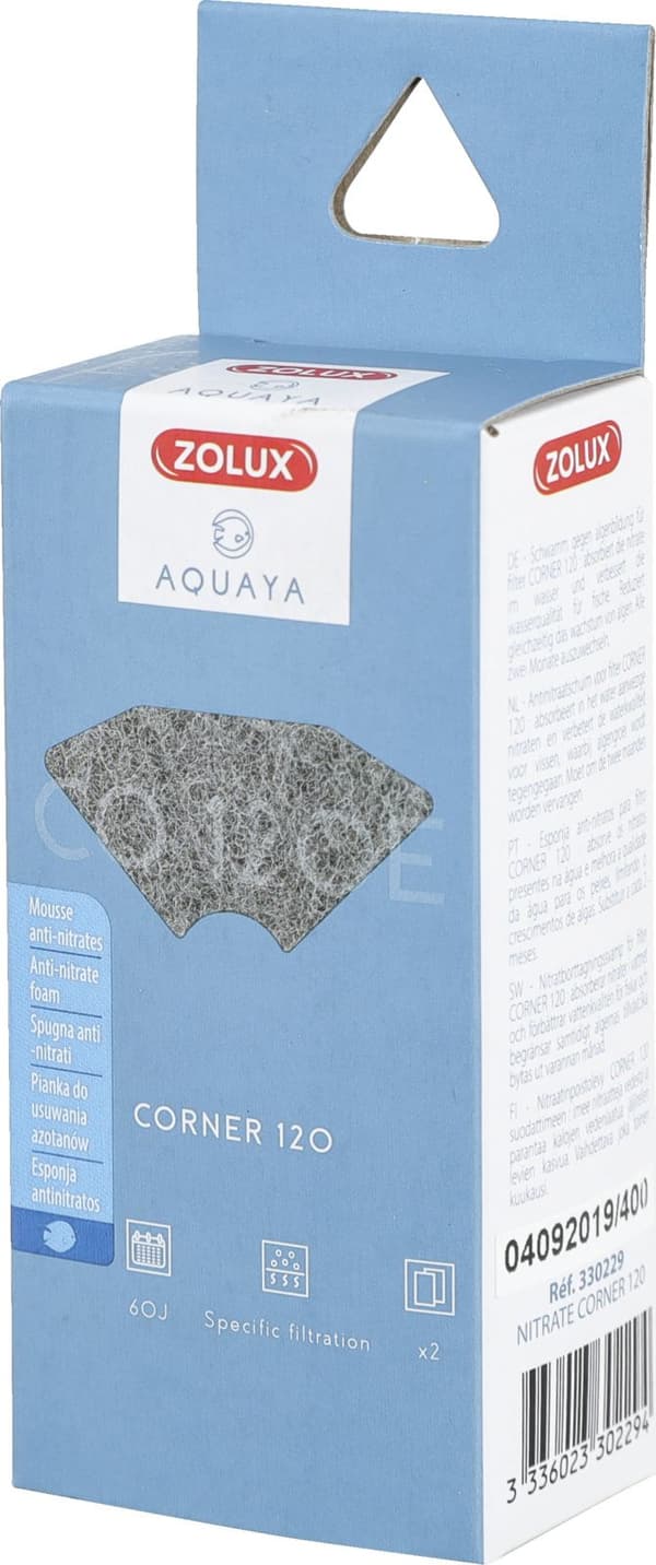 Zolux AQUAYA Nitrat Hjørne 120