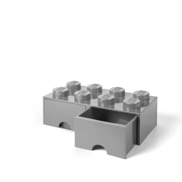 Lego Förvaringslåda 8 grå