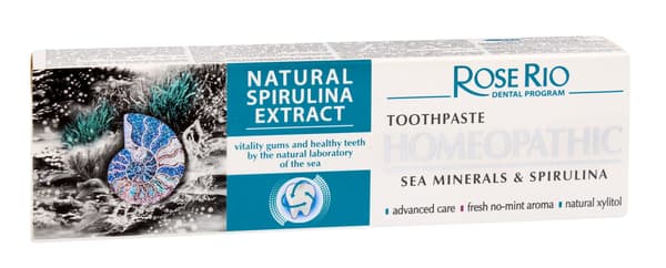 Roserio hammastahna 65ml spirulinalla