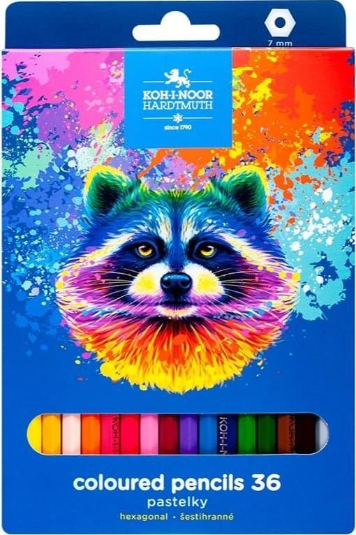 Farveblyanter 3554 Raccoon 36 farver