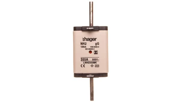 Sikringsindsats NH2 355A 500V gG LNH2355MK