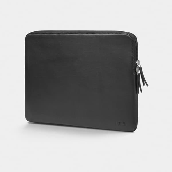Trunk 14\" MacBook Pro Sleeve. Læder, Sort