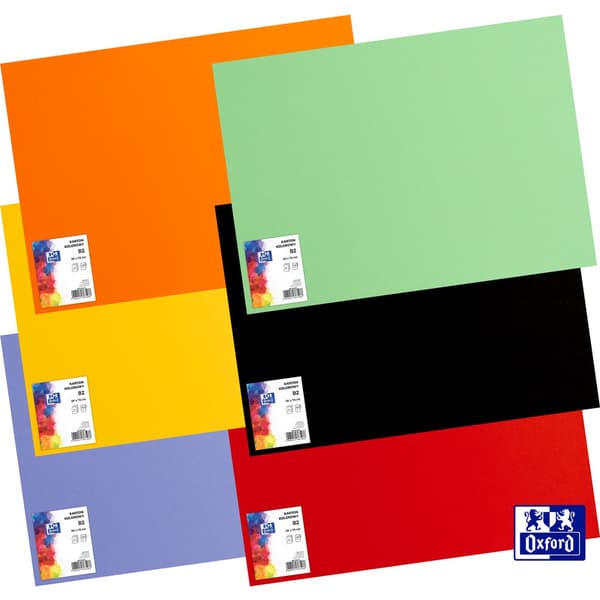 Karton Oxford B2 225g brun