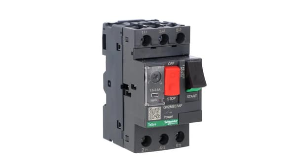 TeSys Deca Motorafbryder 3P 0.75kW 1.6-2.5A EN GV2ME07AP