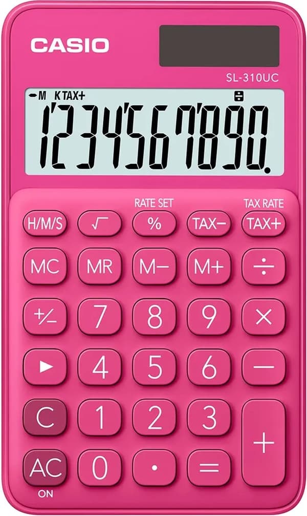 Casio SL-310UC-RD rød