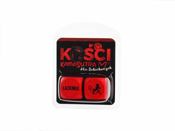 Kosci Kamasutra (rød-sort)