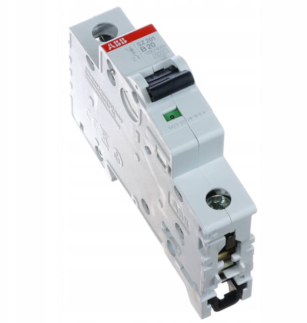 Adapterafbryder 1P C 20A 6kA AC SZ201-C20 2CDS251025R0204