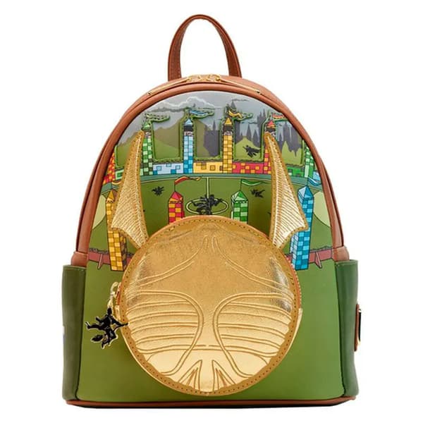 Loungefly Harry Potter Gyldent Lyn rygsaek 26cm