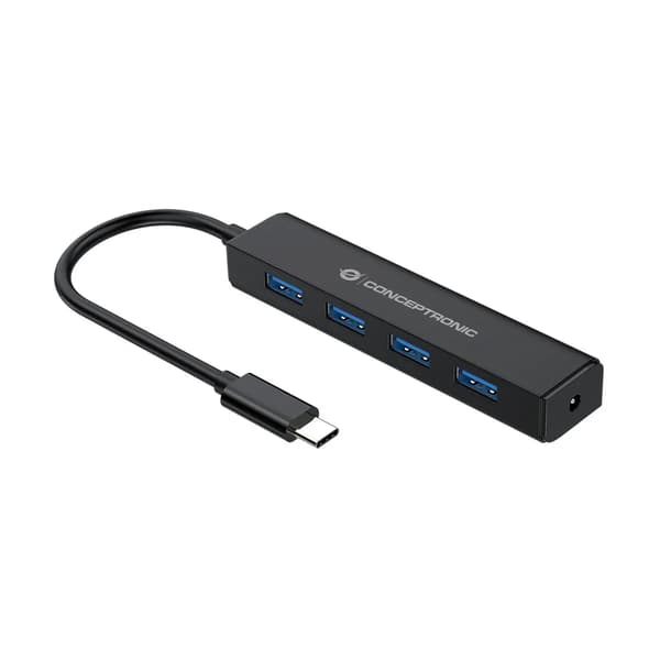 USB-hubb Conceptronic Svart