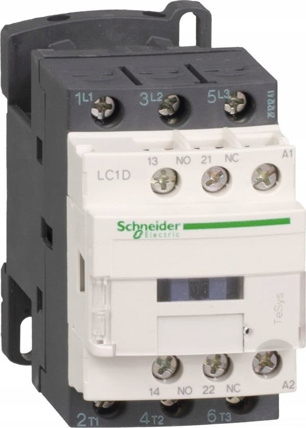 Effektkontaktor 18A 3P 24V AC 50Hz 1Z 1R LC1D18B5