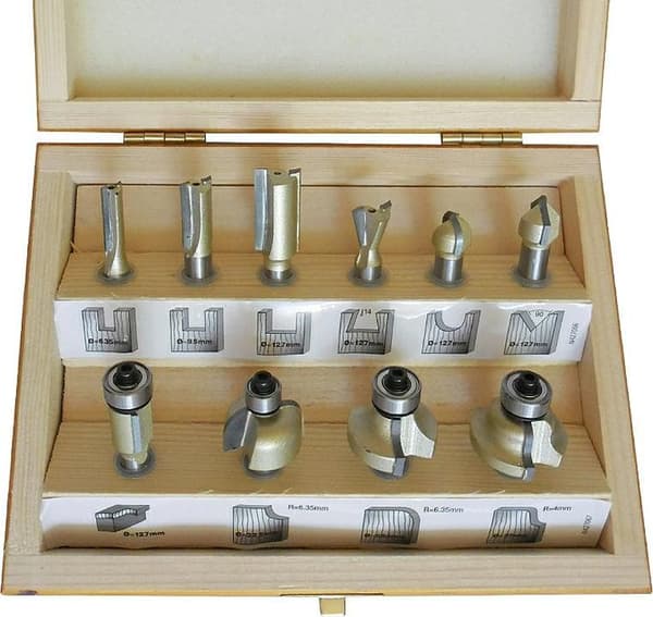 Stanley TCT/HM-jyrsimet 8mm, 10kpl (STA80020)