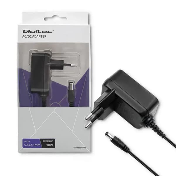 Qoltec strømforsyningsadapter - DC jac