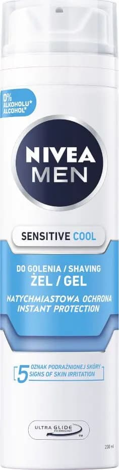 Nivea MEN Barbergel SENSITIVE COOL 200 ml