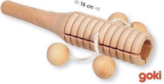 Blockdrum akustinen palikka 4 pallolla