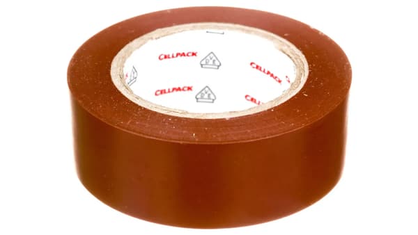 Cellpack Isoleringstejp 128 PVC brun 10m (145817)
