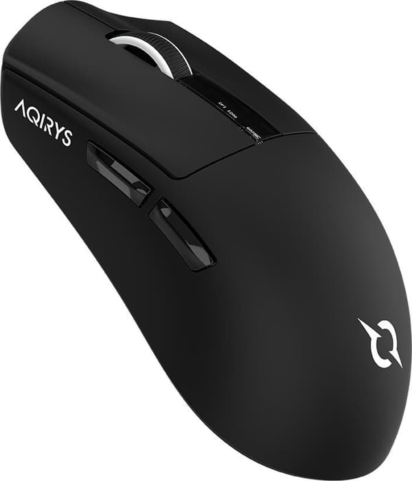 AQIRYS AQIRYS Mus Dual Mode: Trådløs+Kablet ZEPHYR sort