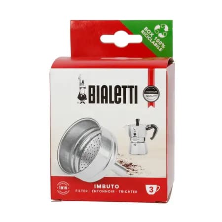 Bialetti - Erstatningstragt til 3tz aluminiumskaffemaskiner