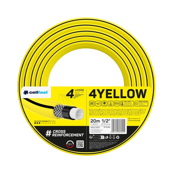 Puutarhaletku Cellfast 4YELLOW 1/2\" 20m