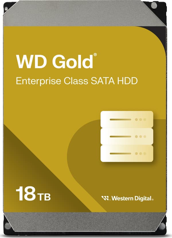 Western Digital HDD Gold 18TB SATA 256MB 3.5\"