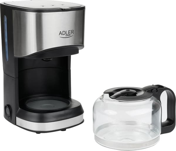 Adler-kahvinkeitin AD 4407 Drip, 550 W, musta