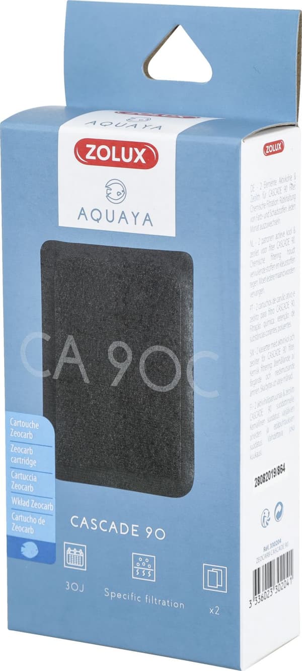 Zolux AQUAYA Seal Zeocarb Cascade 90