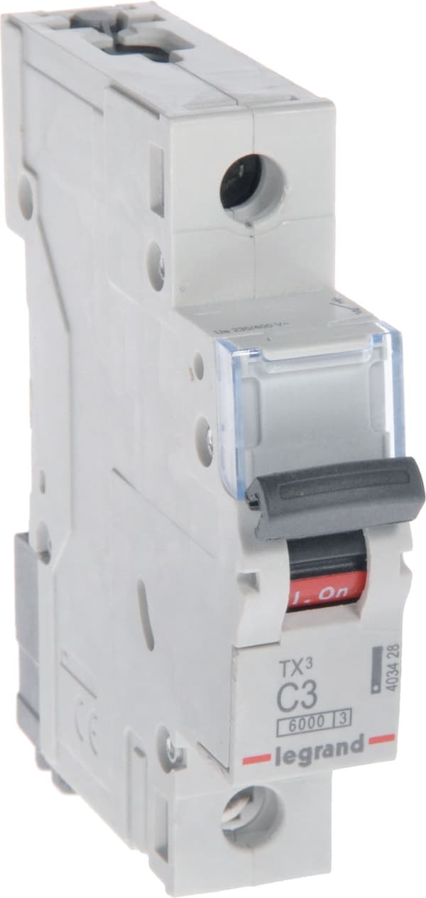 Legrand Sidekontakt S 301 1P C 3A 6000A - 403428