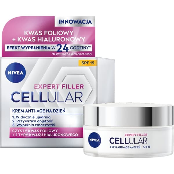 Nivea Cellular Anti-Age Dagkräm SPF15 anti-rynk ansiktskräm 50ml