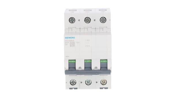 Siemens Effektbrytare 3P B 6A 10kA AC 5SL4306-6
