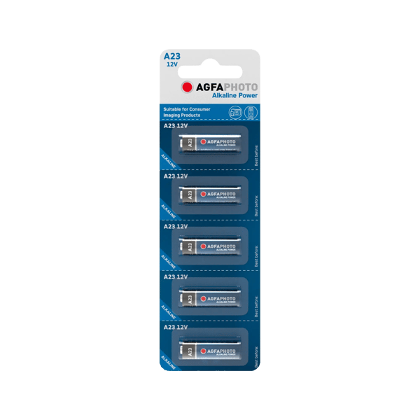 Batteri AgfaPhoto A23 LR23 5 stk. /blist.