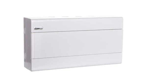 Ytmonterad kopplingsutrustning 1x18 IP40 vit SRN-18/b (N+PE) 1.15