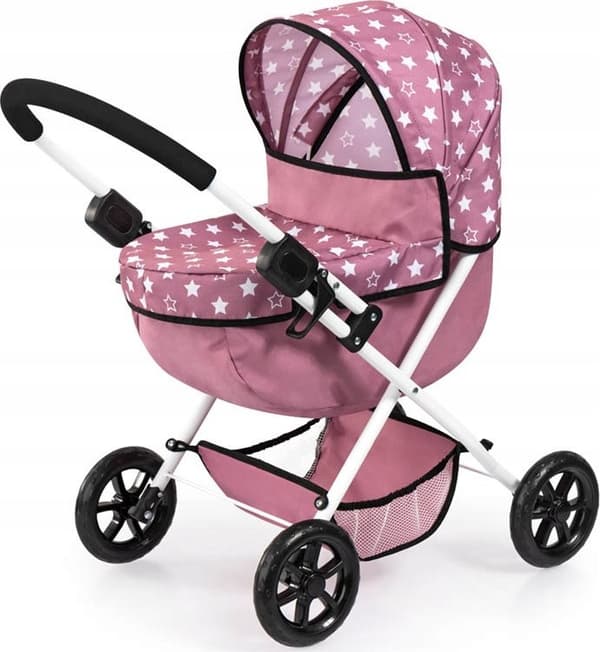 Bayer Set Dockvagn och Barnstol Rosa 13776AB