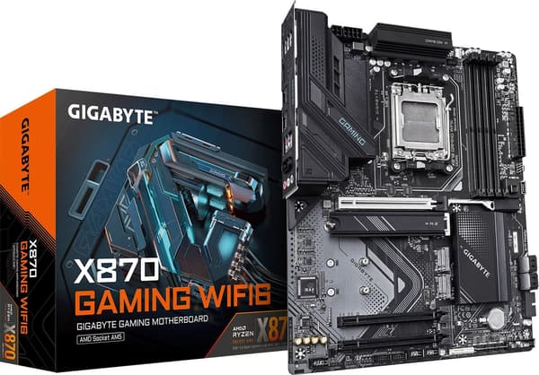 Gigabyte Emolevy X870 GAMING WIFI6 - ATX - Socket AM5 - AMD X870