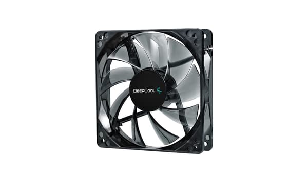 120 mm ventilationsfläkt, \"Wind Blade 120\", banner, hydro-lager, 4 lysdioder deepcool