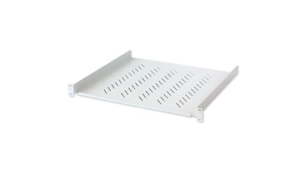 Intellinet 914888 Plåt 1U 400mm rack 19\" 2 fästpunkter, perforerad, grå